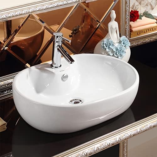 4 Pack Silver Sink Overflow Covers for Bathroom and Kitchen