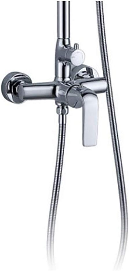LASEVE Copper Covered Shower Set with 9 Inch Head