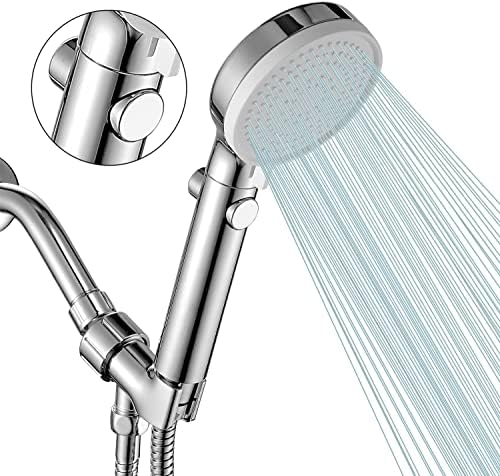 DOILIESE Handheld Showerhead with 3 Modes and 60in Hose