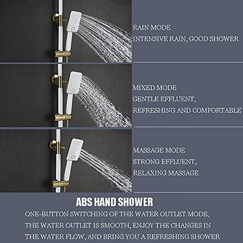 Waterfall Shower System with Handheld Combo