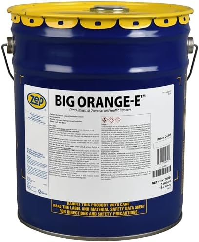 Zep Big Orange-E Heavy-Duty Citrus Degreaser 5 Gallon 1
