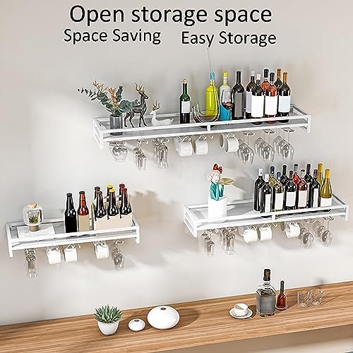 LIGUOYI Wall Mounted Wine Rack 60CM Space Saving Holder
