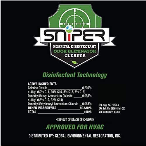 SNiPER All-Purpose Cleaner Deodorizer Disinfectant 1 Gallon