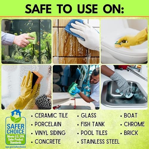 Calcium Lime Rust Remover Kit with Brush and Towel 1