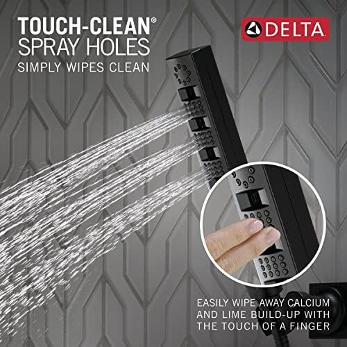Delta H2Okinetic Hand Held Shower with Hose Matte Black