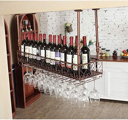 CGF- Wall-Mounted Wine Rack with Adjustable Shelves