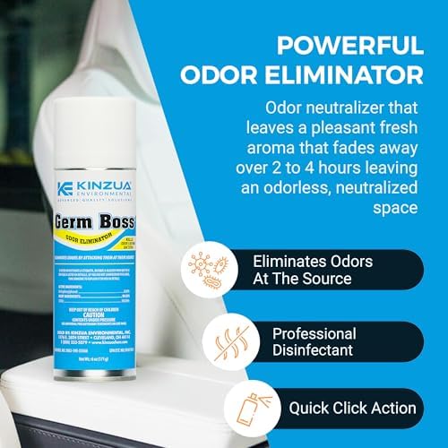 Kinzua Environmental Germ Boss Odor Eliminator Fogger 6 oz