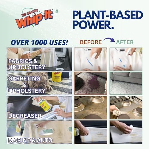 Whip-It All Natural Enzyme Cleaner Stain Kit - 32oz