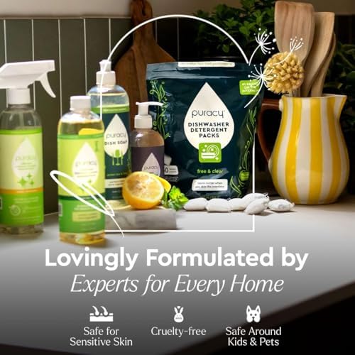 Puracy Natural Granite Cleaner - Streak-Free 16 fl oz 1