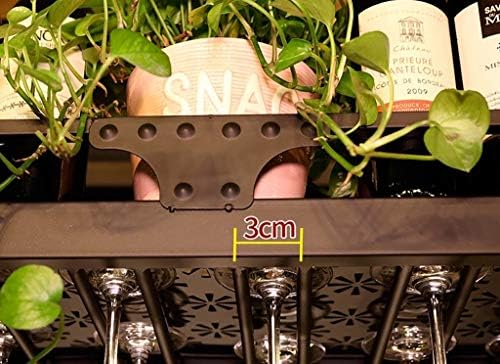 SDdPulse Wall-Mounted Wine Rack with Telescopic Rod