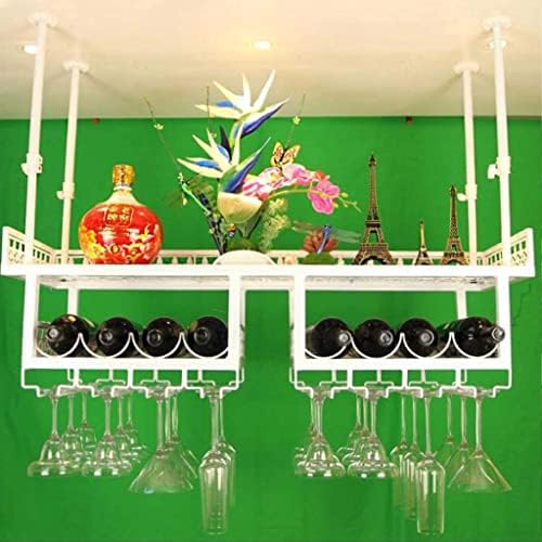Pimex Wall-Mounted Wine Rack Adjustable Iron Frame