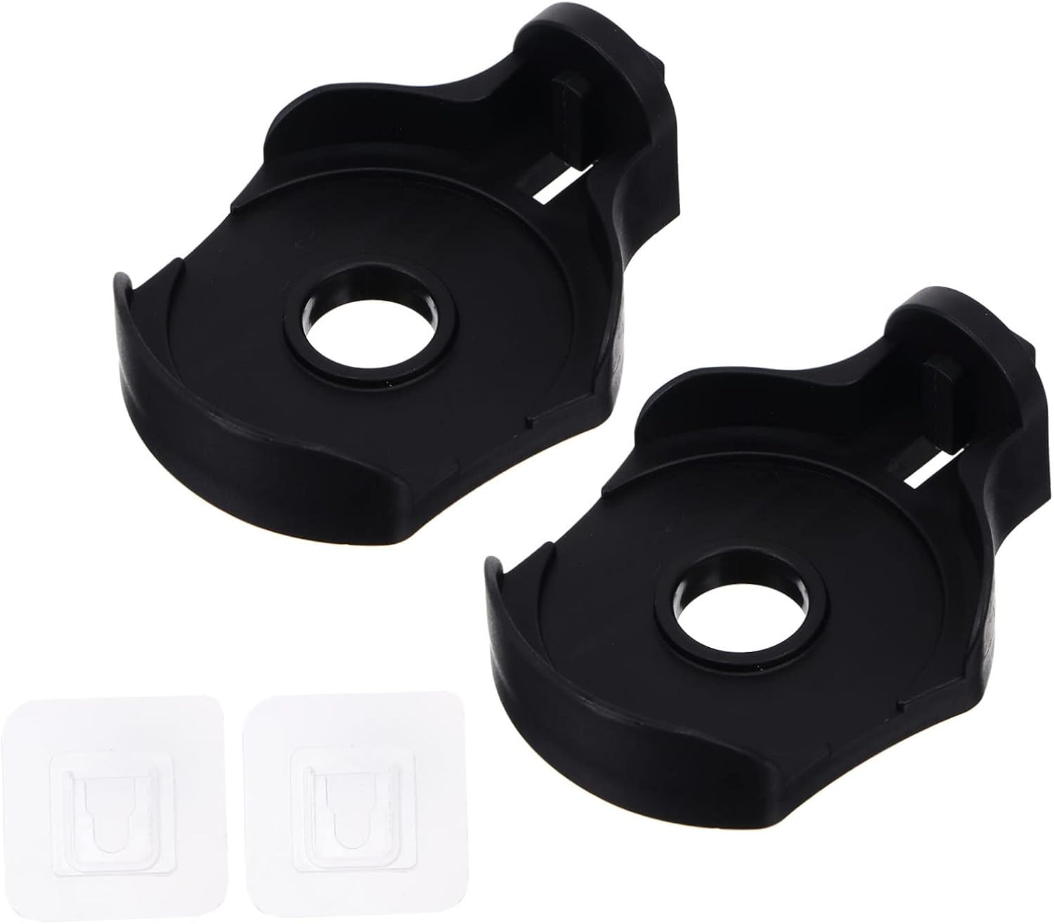 2pcs Wall-Mounted Soap Holder Bracket for Foam and Liquid Dispensers