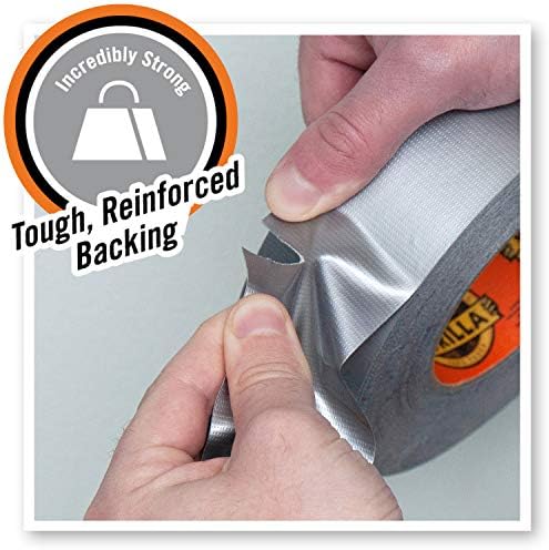 Gorilla Duct Tape 288 x 30 Yd Silver Pack of 1