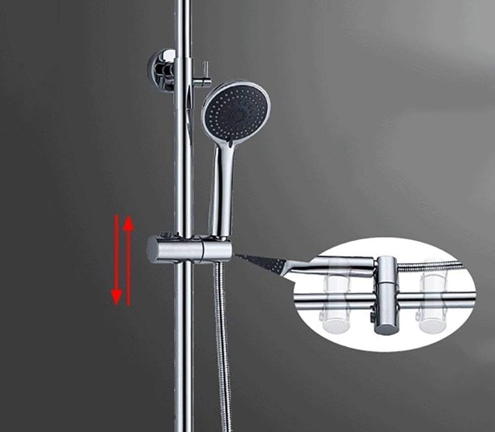 LASEVE Copper Covered Shower Set with 9 Inch Head