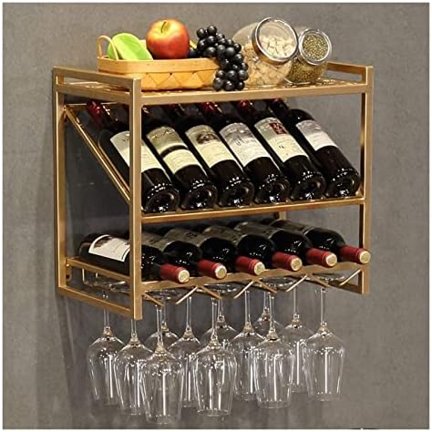 ALDEPO Wall-Mounted Wine Rack - Christmas Reindeer Style