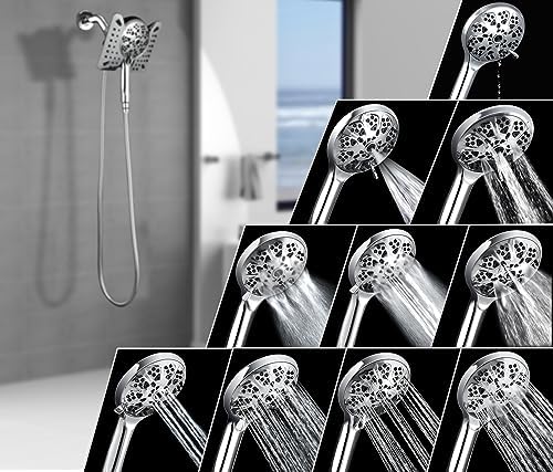 INAVAMZ 25 GPM 2-in-1 Shower Head with Handheld