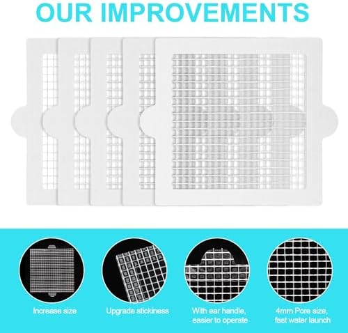 25pcs PEUTIER Shower Drain Hair Catchers