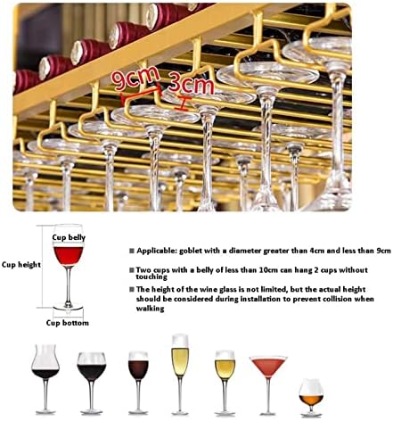 ALDEPO Wall-Mounted Wine Rack with Adjustable Metal Holder