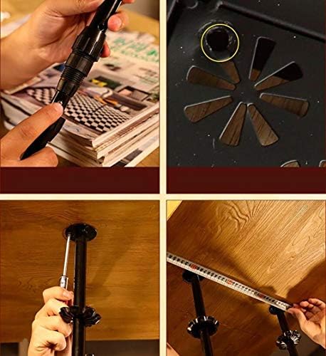 SDdPulse Wall-Mounted Wine Rack with Telescopic Rod