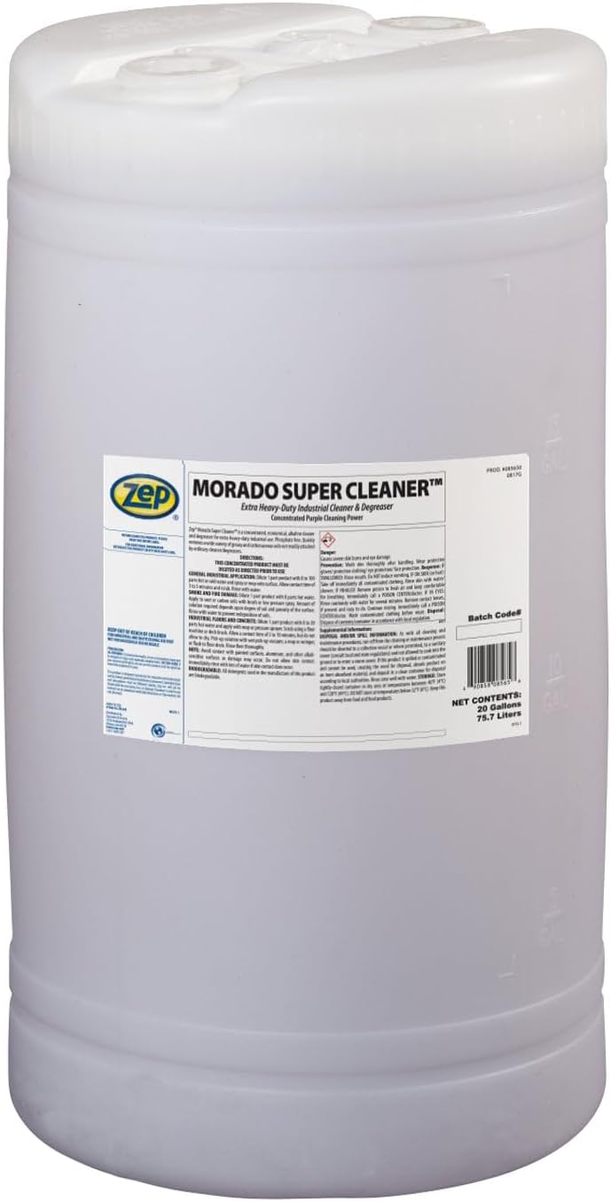 Zep Morado Purple Concentrated Super Cleaner 20 Gallon