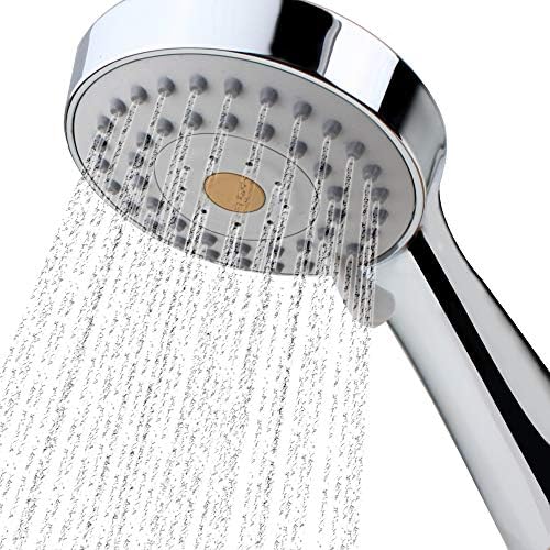 HO2ME High Pressure Handheld Shower Head with 79 Hose and Chrome Finish