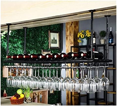 ALDEPO Adjustable Height Wine Rack - Black 60x35cm