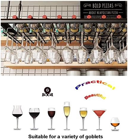 ALDEPO Wall-Mounted Wine Glass Holder