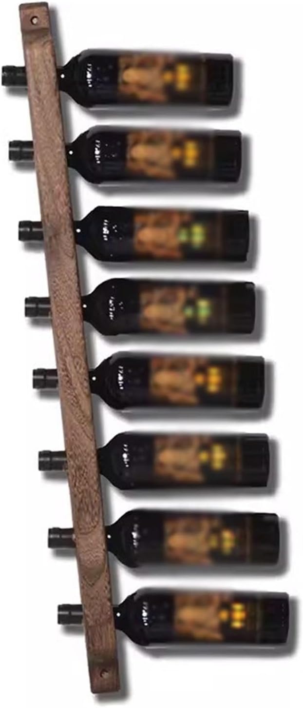 Stylish Wall-Mounted Wine Holder for Home Bar