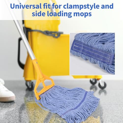 HiBaBy Heavy Duty Mop Head Replacement Pack of 4