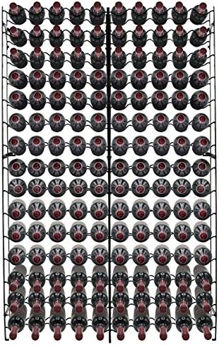 Sorbus 15-Tier Freestanding Wine Rack - 150 Bottle Capacity 1