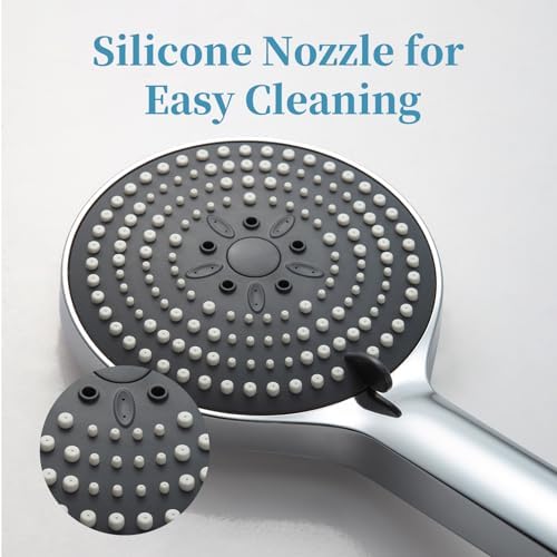 OFFO 6-Mode Handheld Shower Head with Chrome Finish