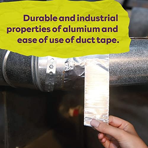 ATack Aluminum Foil Duct Tape 2x75ft High Temp Heavy Duty