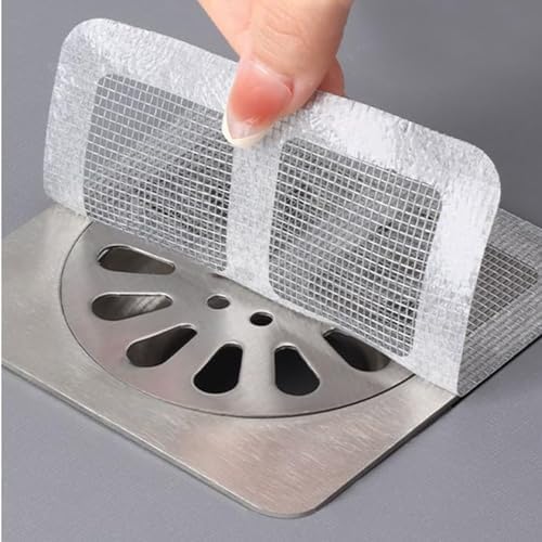 30 Pcs 4x4 Disposable Shower Hair Catcher