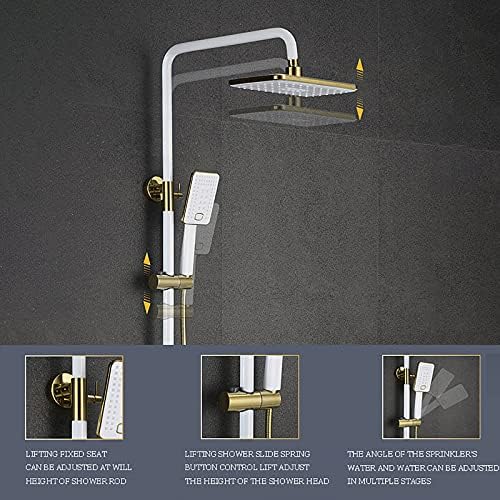 Waterfall Shower System with Handheld Combo