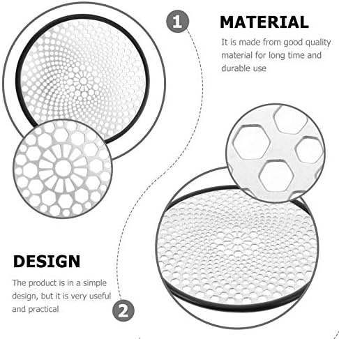 DOITOOL Floor Drain Cover with Hairpin Strainer