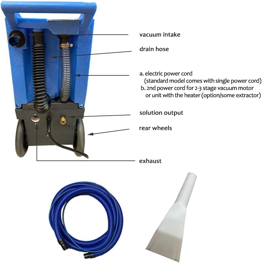 Z-Thunder Carpet Extractor 120PSI Professional No Heat