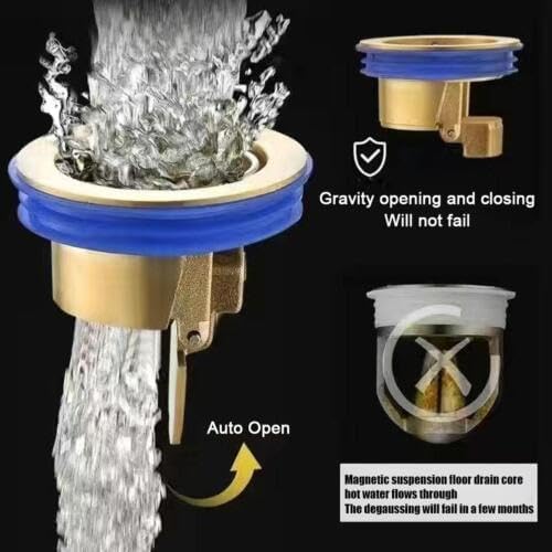 Fermus Floor Drain Plug Anti-Odor One Way Valve