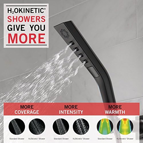 Delta Faucet 55799-BL Hand Shower with 3 Settings