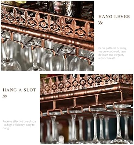 ALDEPO Wall-Mounted Wine Rack with Adjustable Height 1