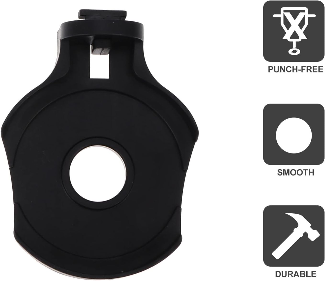 Cabilock 2 Sets Automatic Soap Dispenser Bracket Black