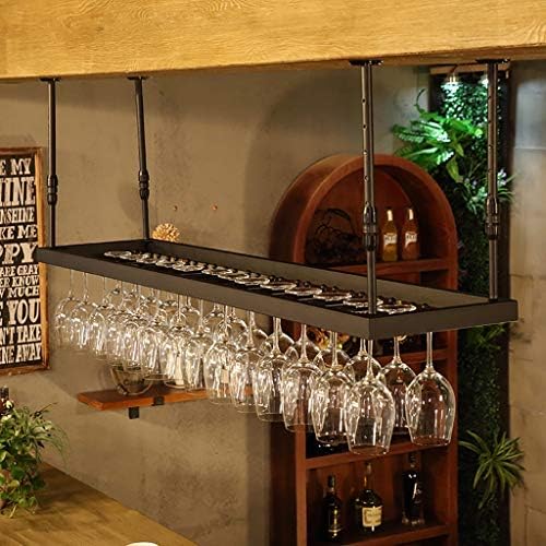 ZJDYDY Adjustable Iron Wine Glass Holder Frame
