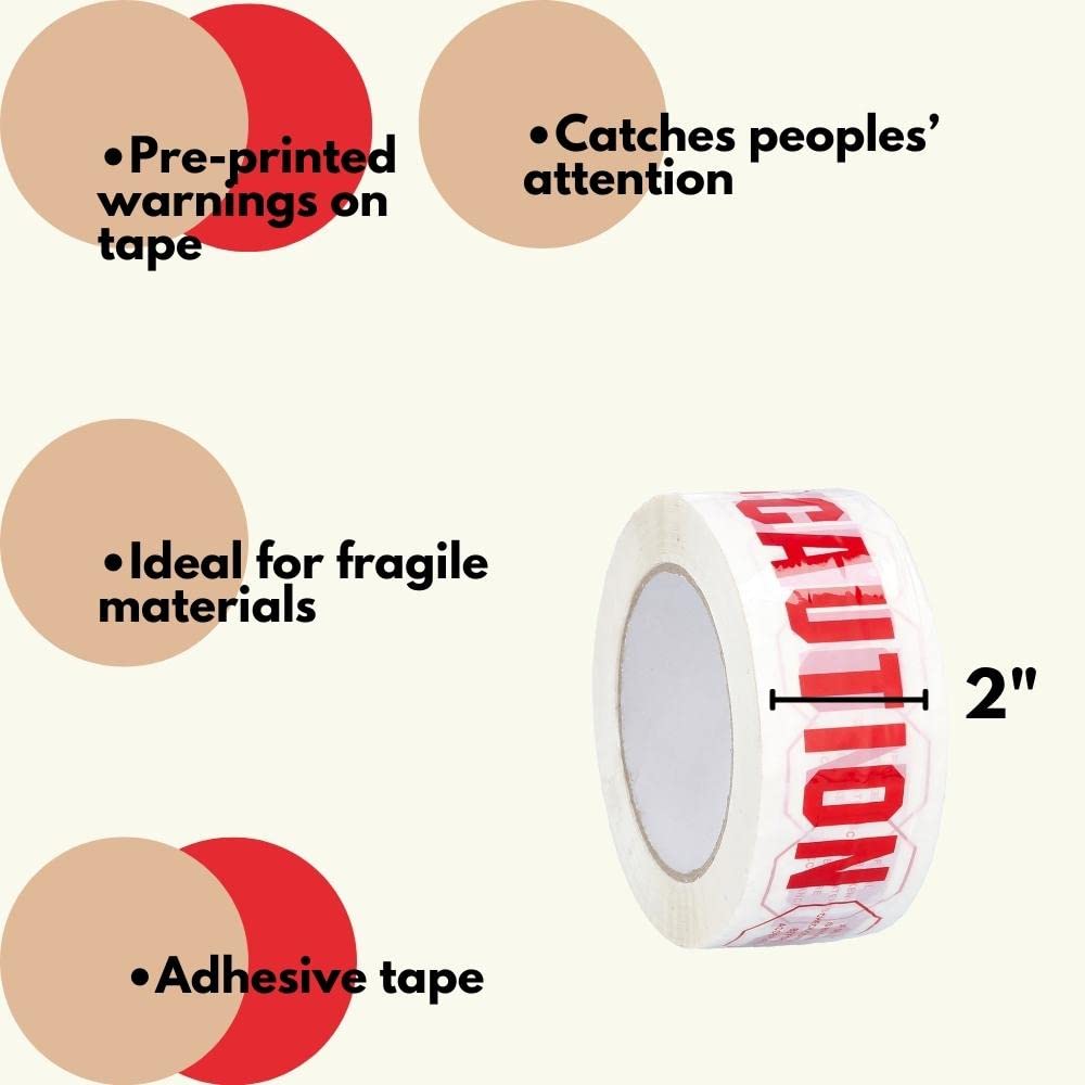 PSBM Caution Tape 2 Inch x 110 Yards 36 Pack