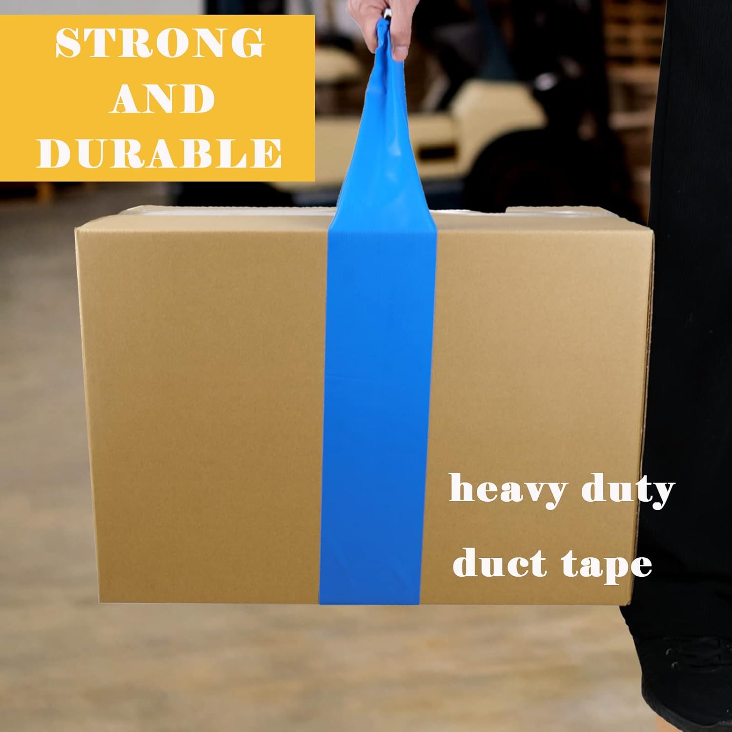 Heavy Duty 4 Inch Duct Tape 65ft Super Strong Waterproof Silver
