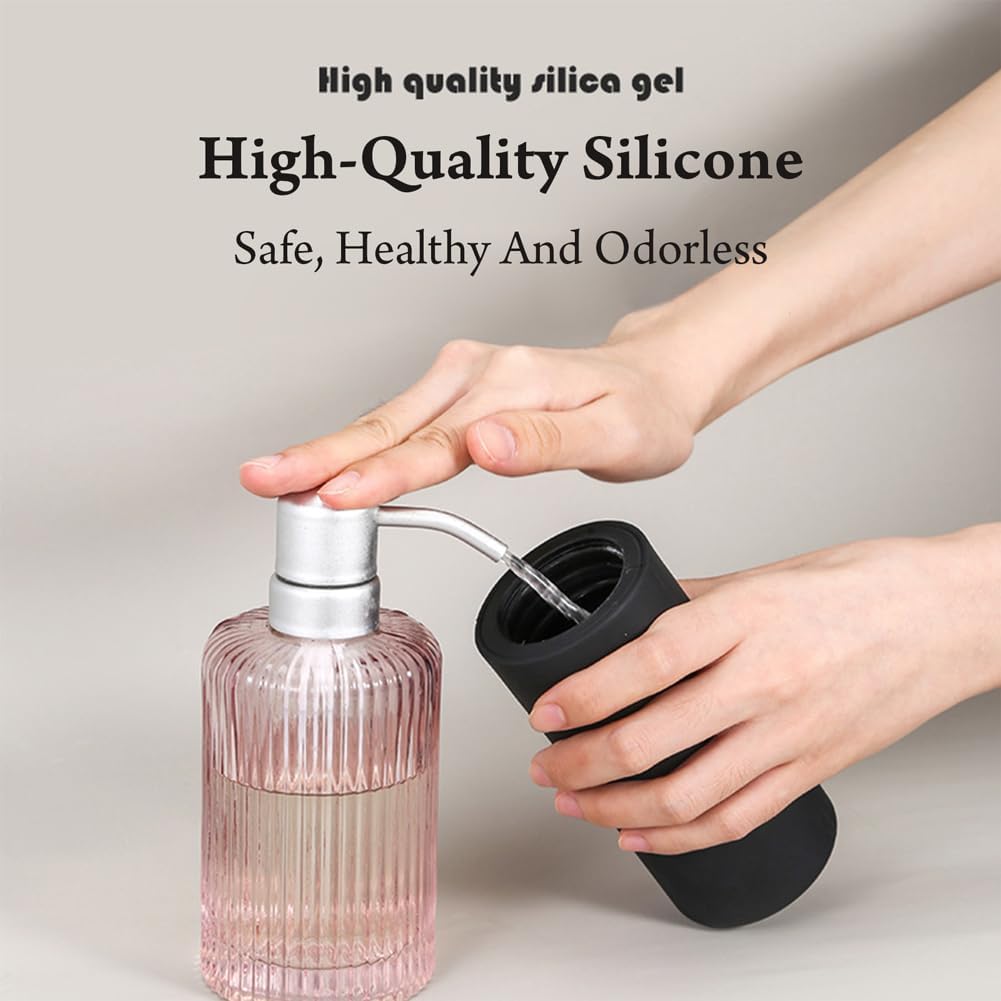 Chpbolly Refillable Leakproof Silicone Soap Dispenser