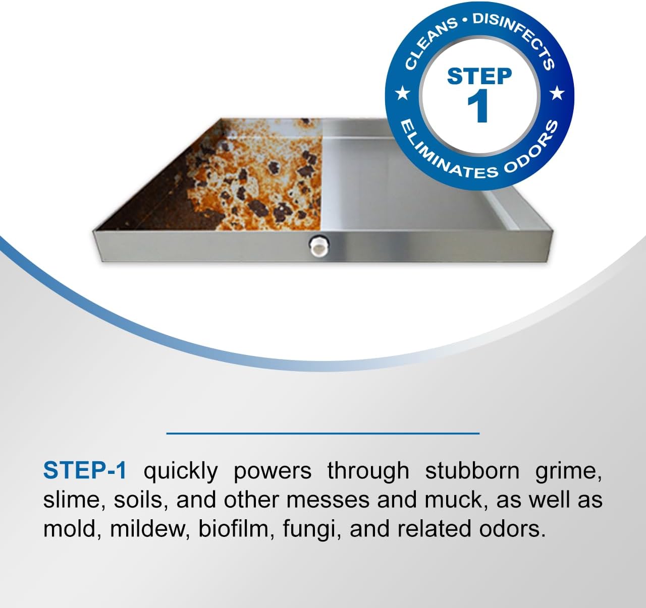 PermaSafe HVAC Condensate Pan Cleaner Shield Kit 1