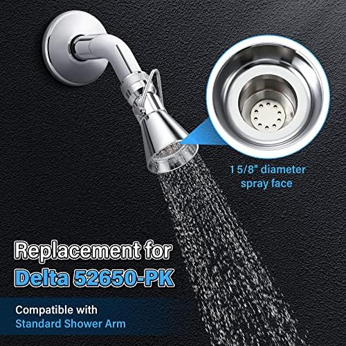 Enhon Water Saving Shower Head with 2 Settings