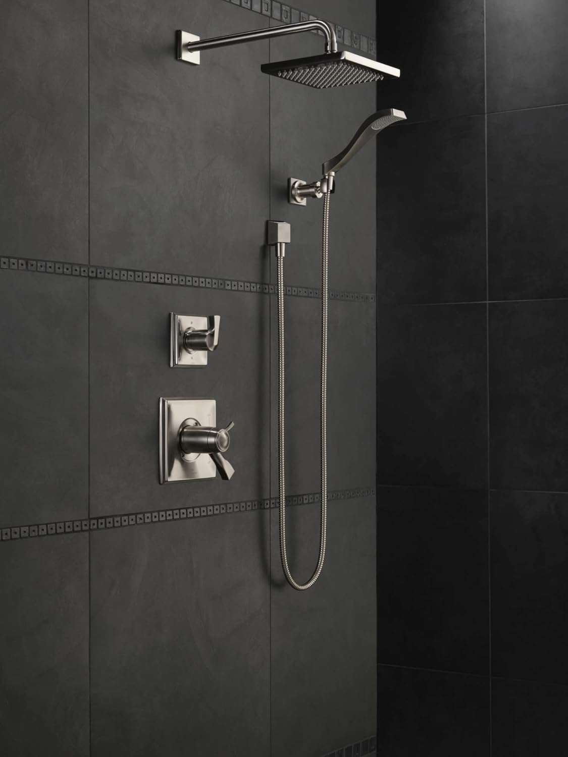 Delta Dryden Wall Mount Handshower Polished Nickel