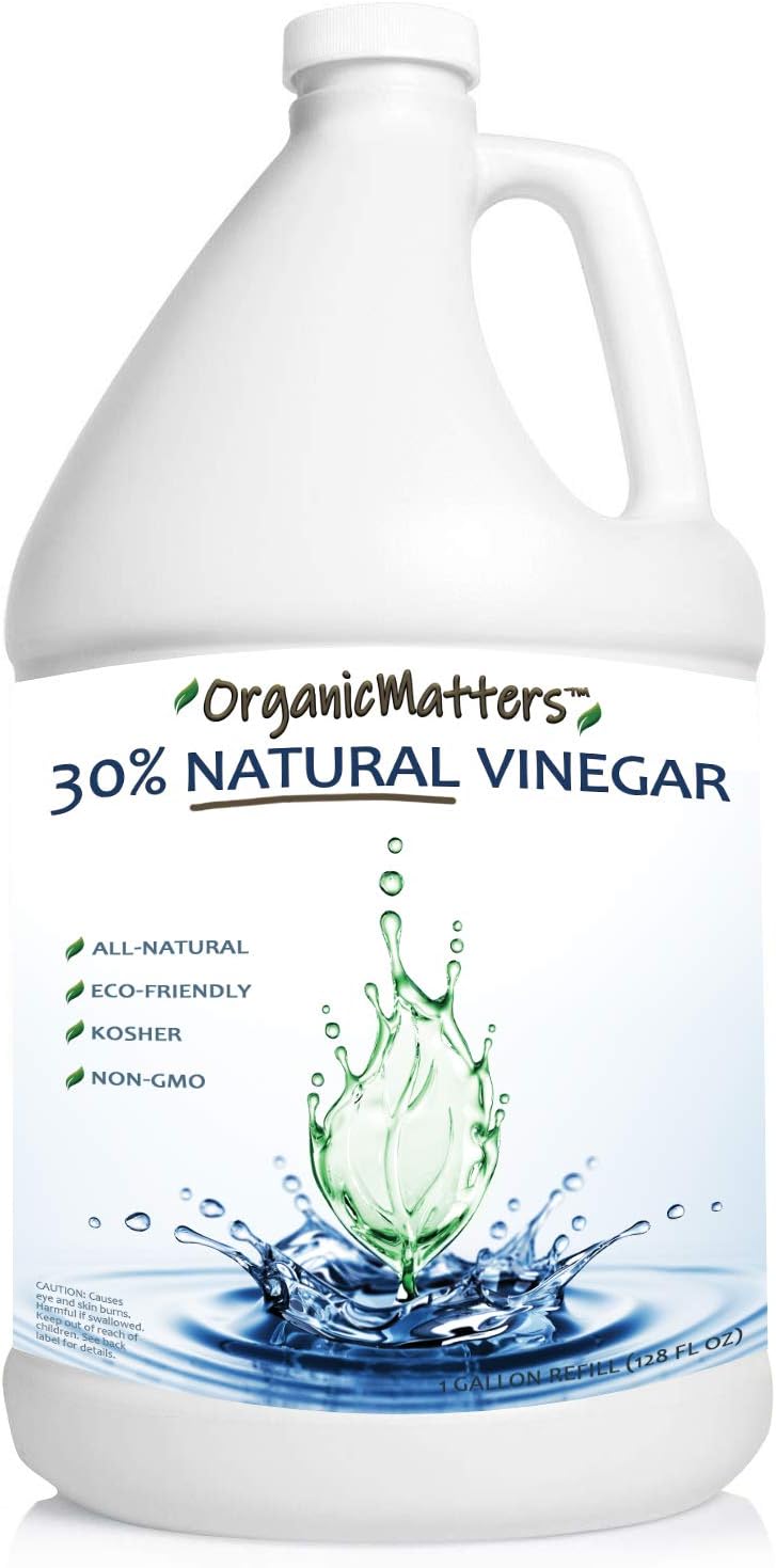 OrganicMatters Vinegar 30 Industrial Cleaner Concentrate 128 oz