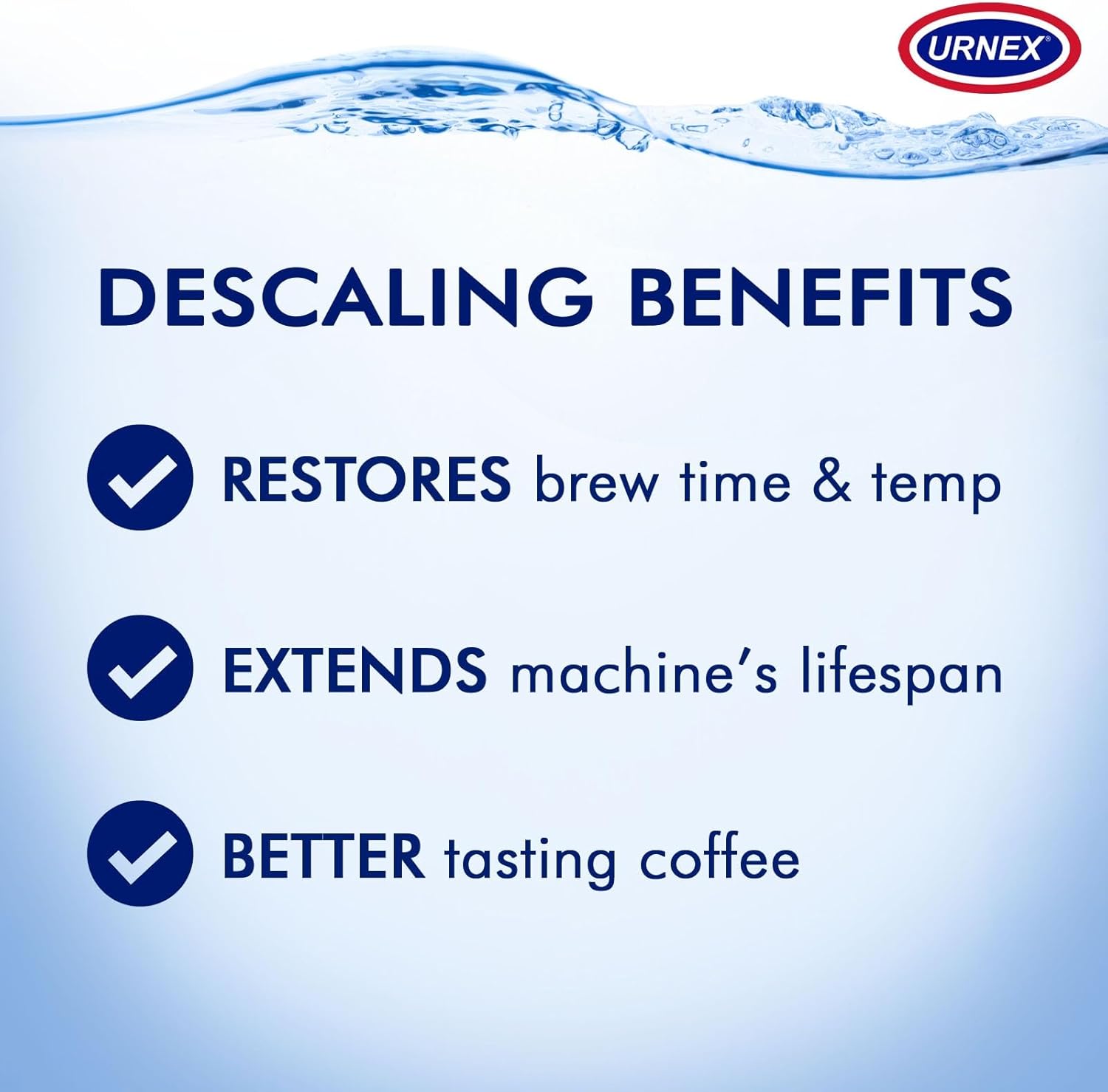 Urnex Dezcal Scale Remover - 7 oz Commercial Use