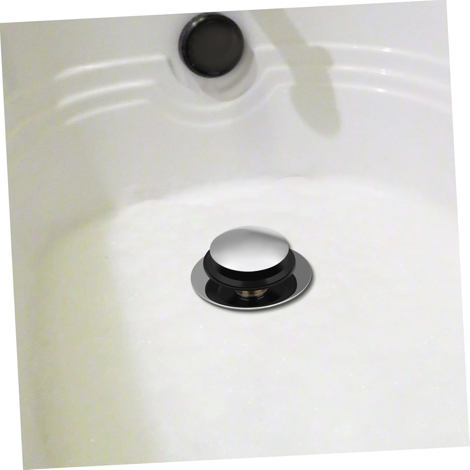 Yardenfun Copper Bathtub Drain Hair Catcher Pop-up Stopper